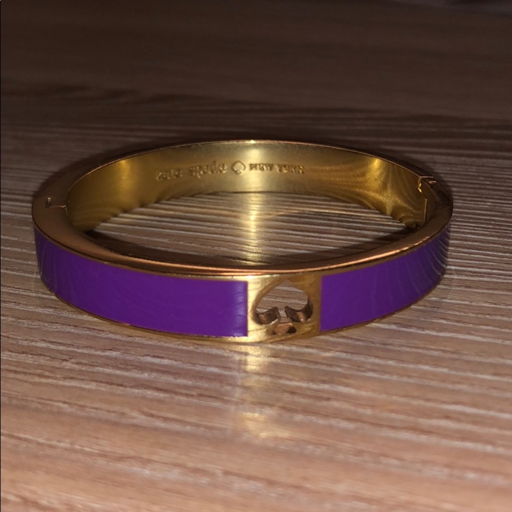 Kate spade purple bangle